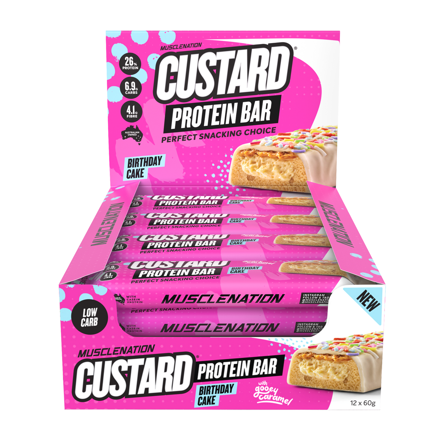 Custard Protein Bar 12 Pack