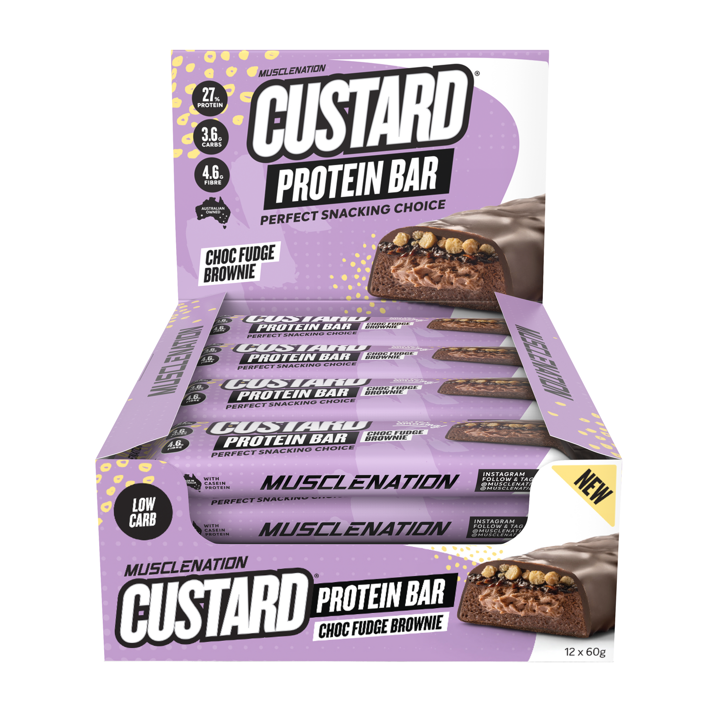 Custard Protein Bar 12 Pack