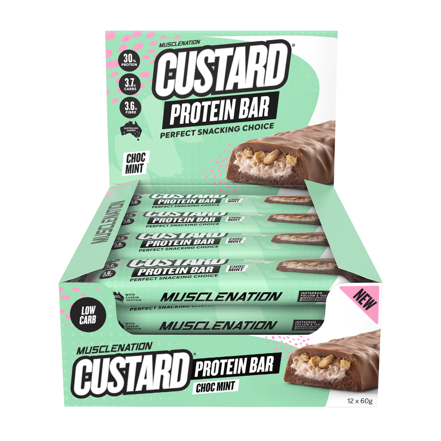 Custard Protein Bar 12 Pack