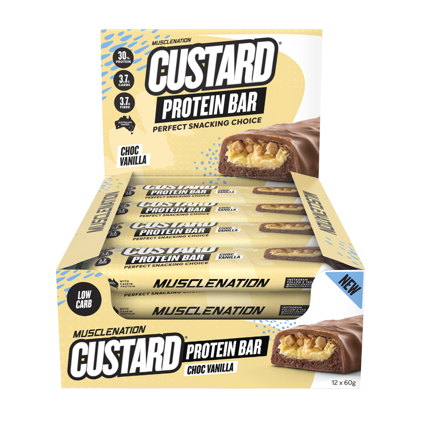 Custard Protein Bar 12 Pack