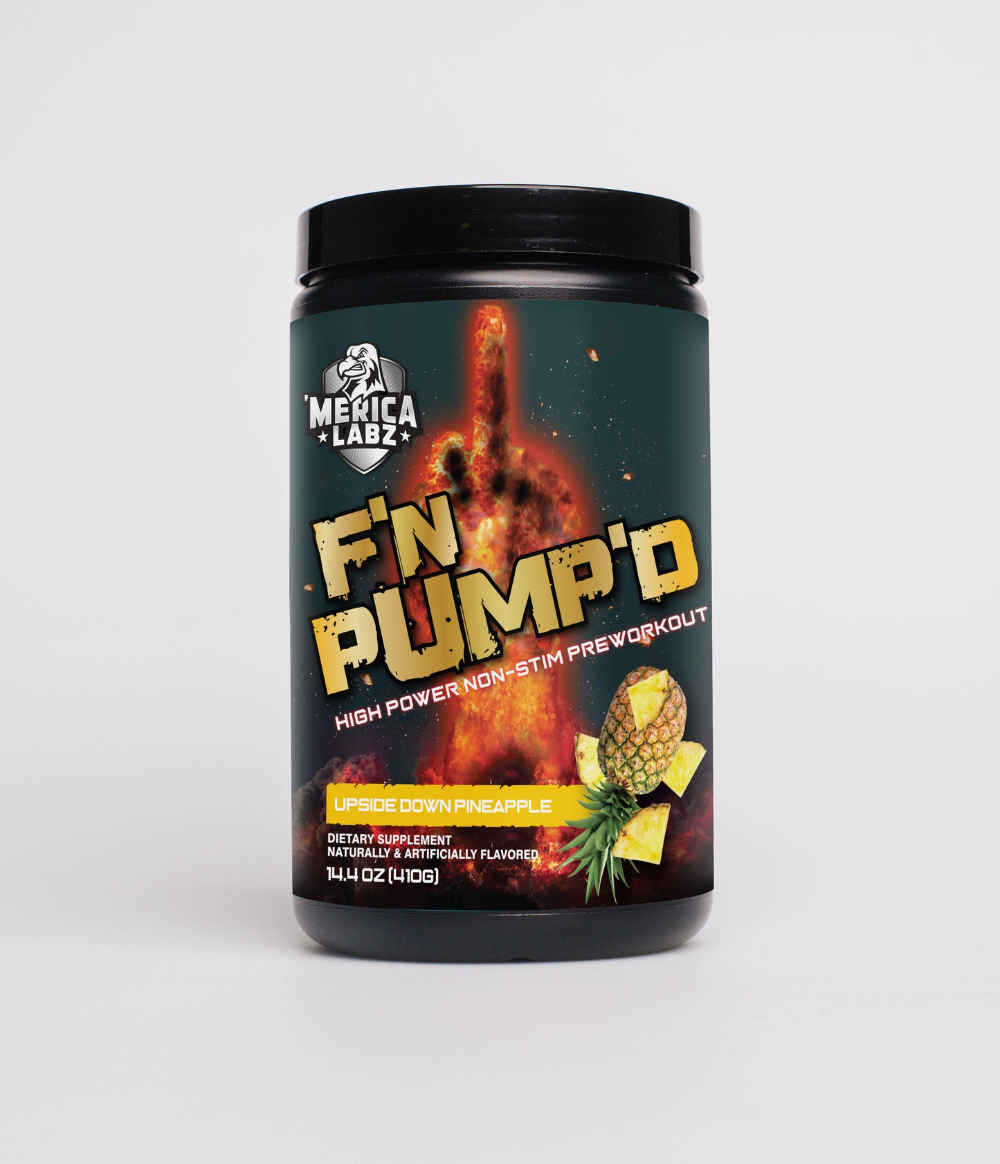 Merica Labz - F'n Pump'd Stim Free Pre Workout 440g