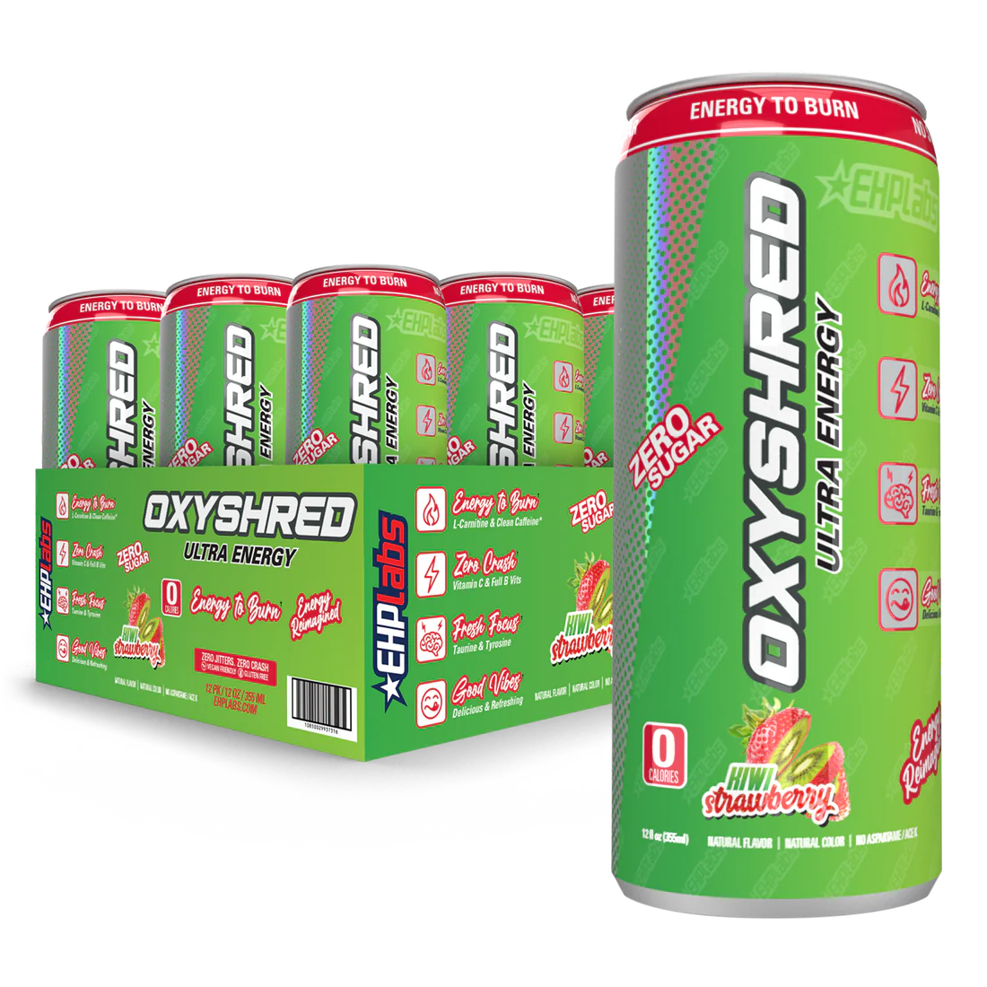 OxyShred Ultra Energy Drink RTD 12 Pack