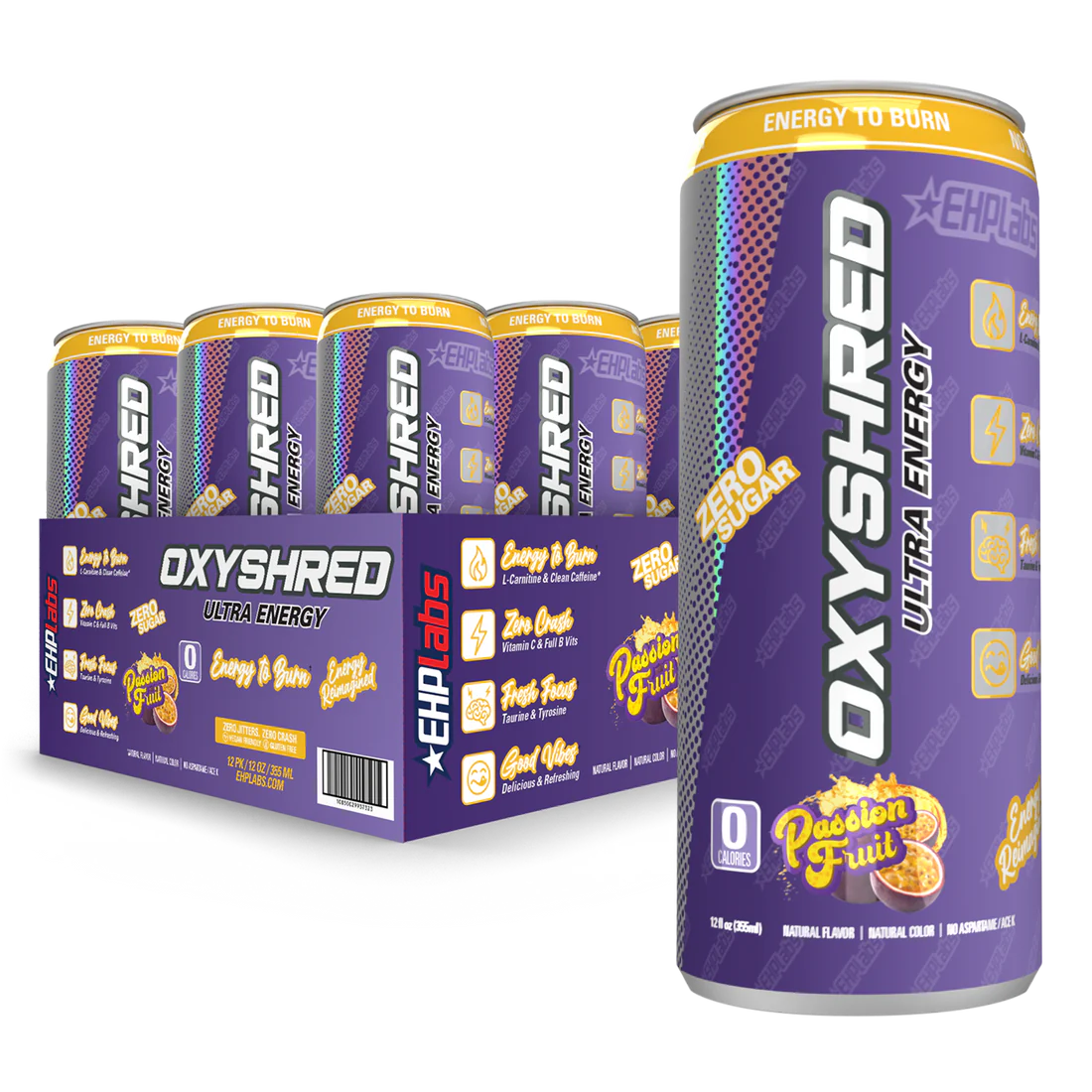 OxyShred Ultra Energy Drink RTD 12 Pack