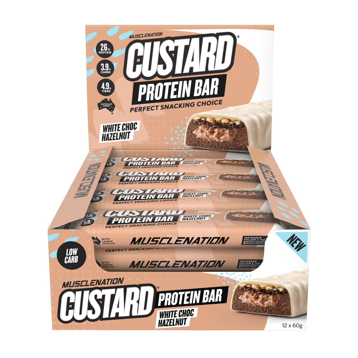 Custard Protein Bar 12 Pack