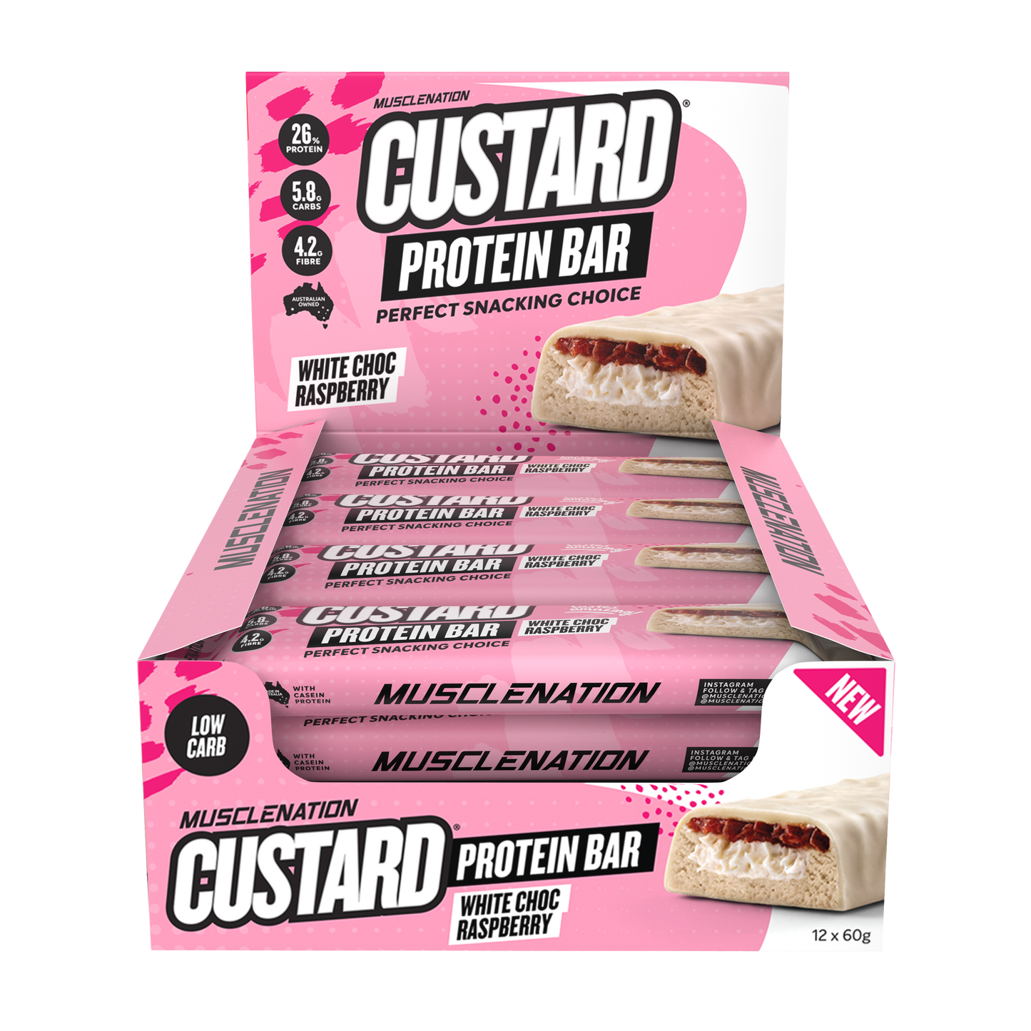 Custard Protein Bar 12 Pack