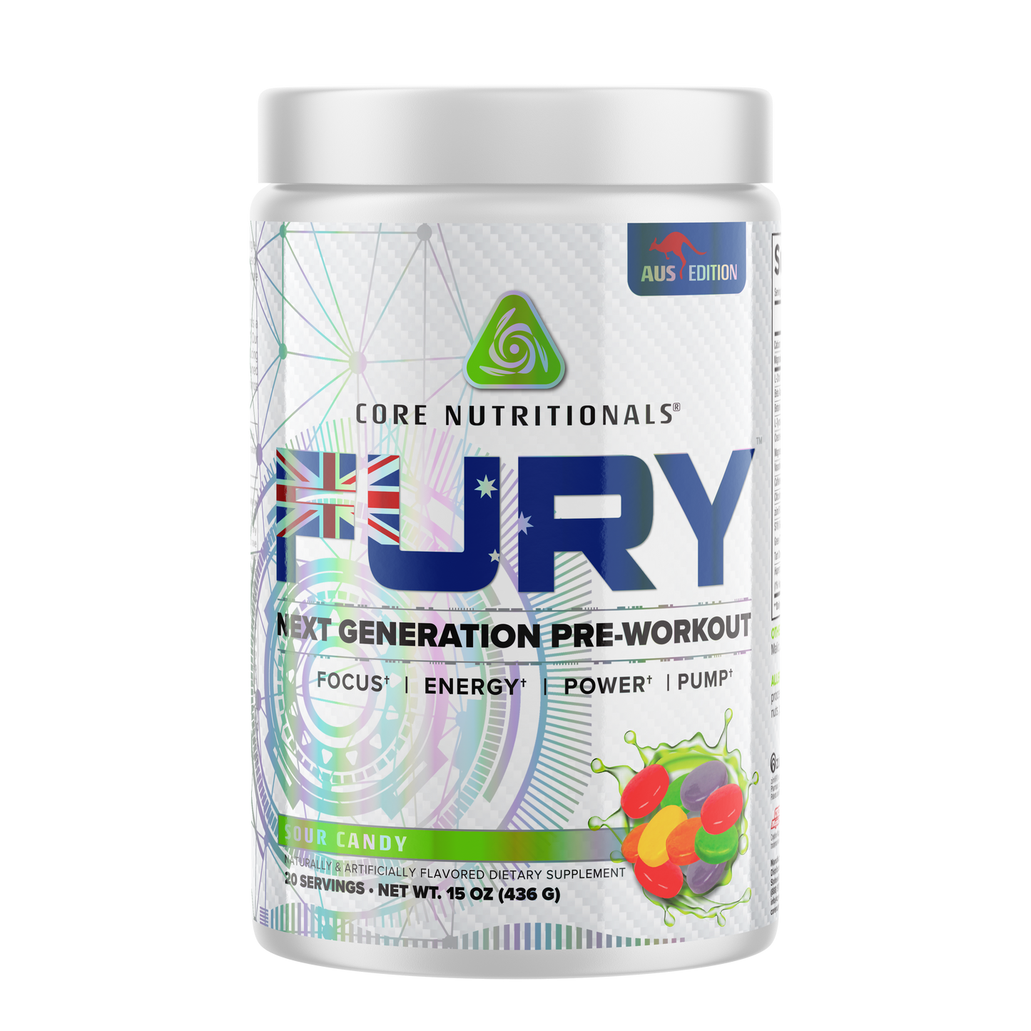 Core Nutritionals - Core Fury - Pre Workout