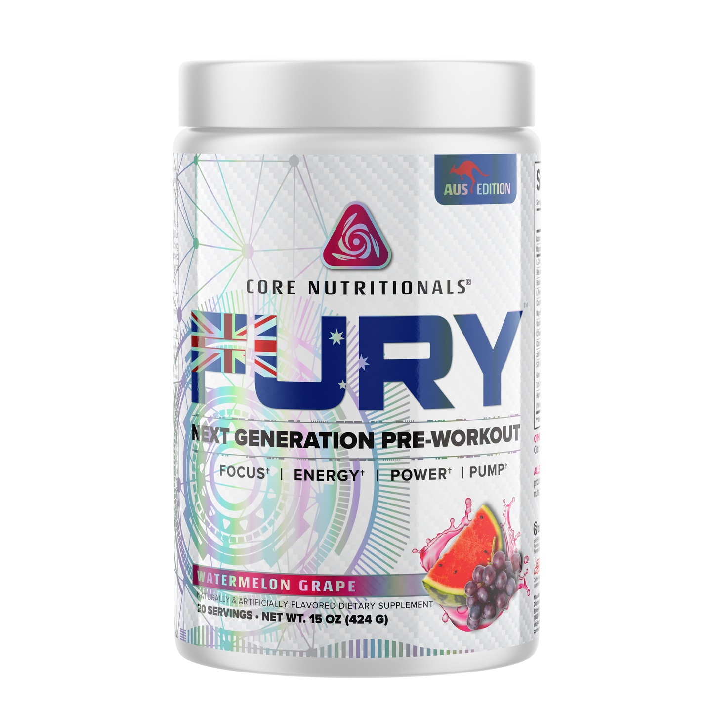 Core Nutritionals - Core Fury - Pre Workout